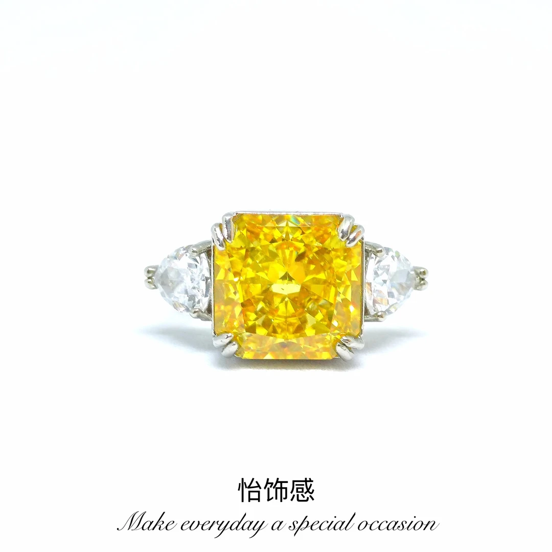 铜合金戒指 3073轻奢百搭气质时尚小众设计高级感戒指