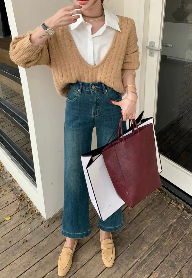 新【C002】【镇店之宝】 土耳其八面弹 直筒奶奶裤