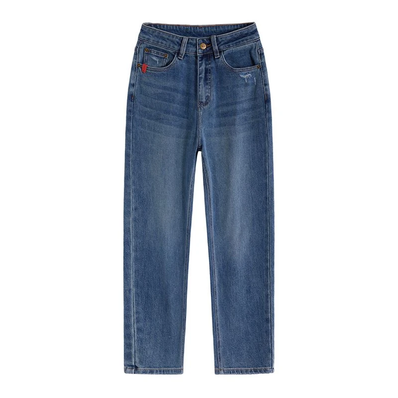 【2309】【男友裤】无弹休闲 舒适直筒牛仔裤【A9-4】