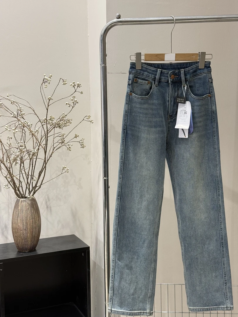 【ZY191】【四面弹】加绒【土耳其】冬季加绒窄版直筒裤