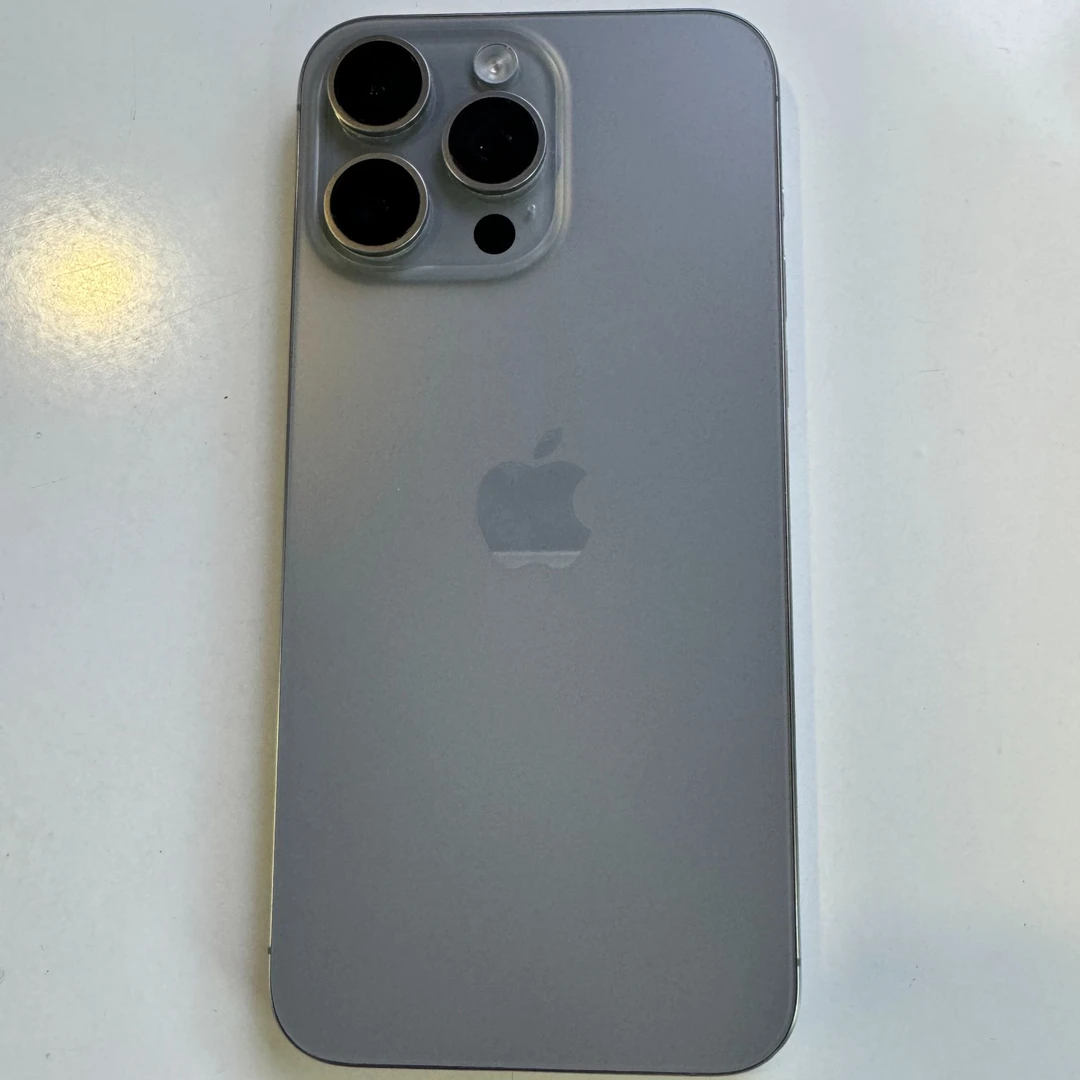 99新 Apple/苹果 iPhone15 Pro max 国行正品 二手优品石墨色