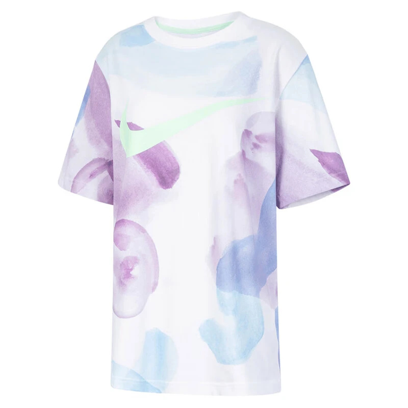 Nike耐克短袖女夏季运动服潮流时尚半袖圆领休闲T恤HF6178-100