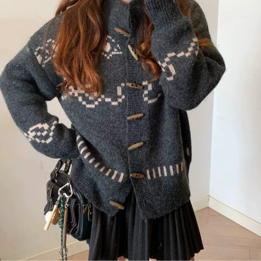 （901-950）秋冬款洋气针织衫套头开衫毛衣