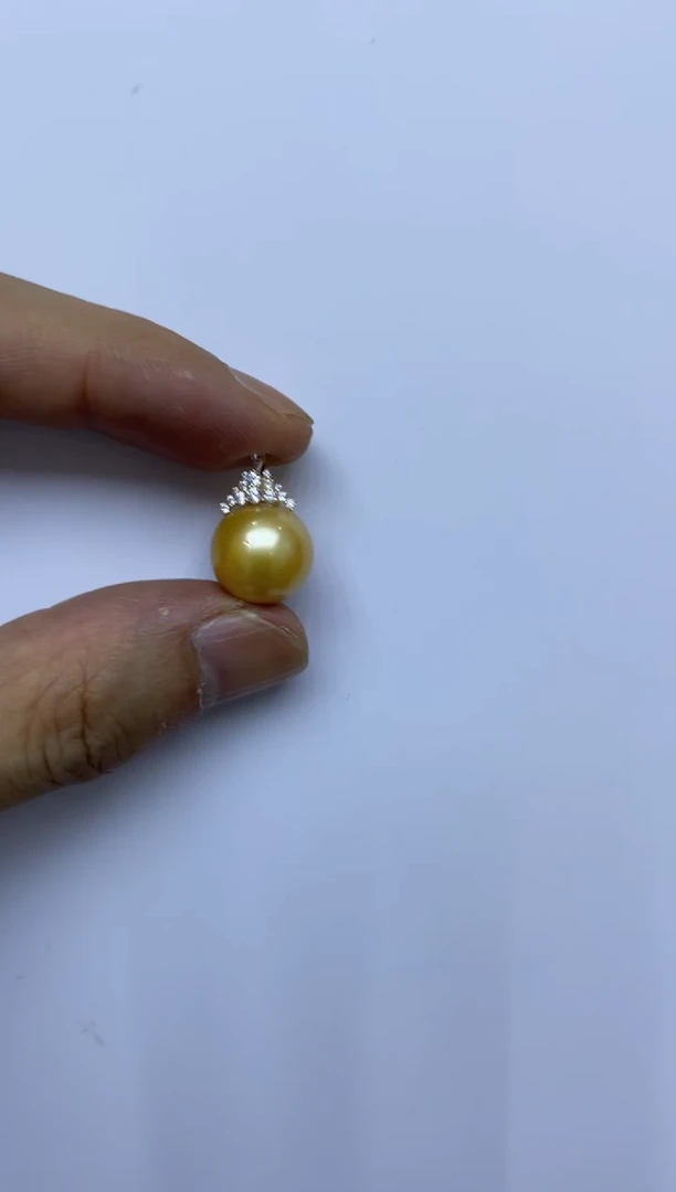 【闪购商品】海水珍珠颈饰18K金镶嵌2