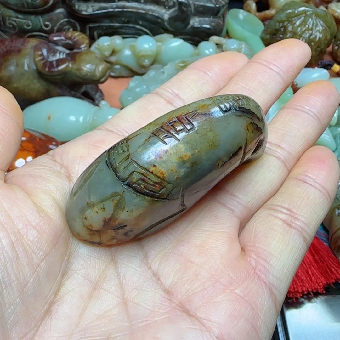 和田玉把件未镶嵌