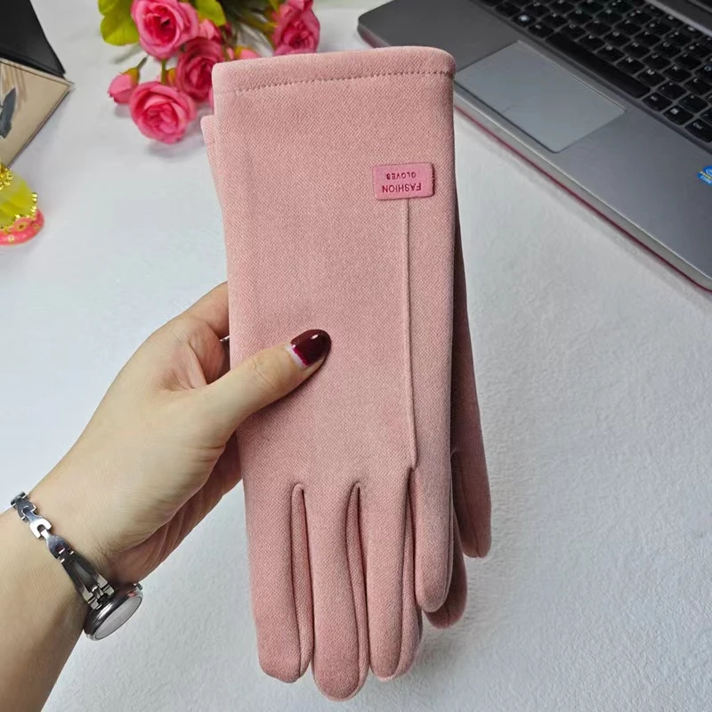 【特惠9.9】可触屏男女同款保暖防寒加绒骑行手套防风秋冬保暖手套