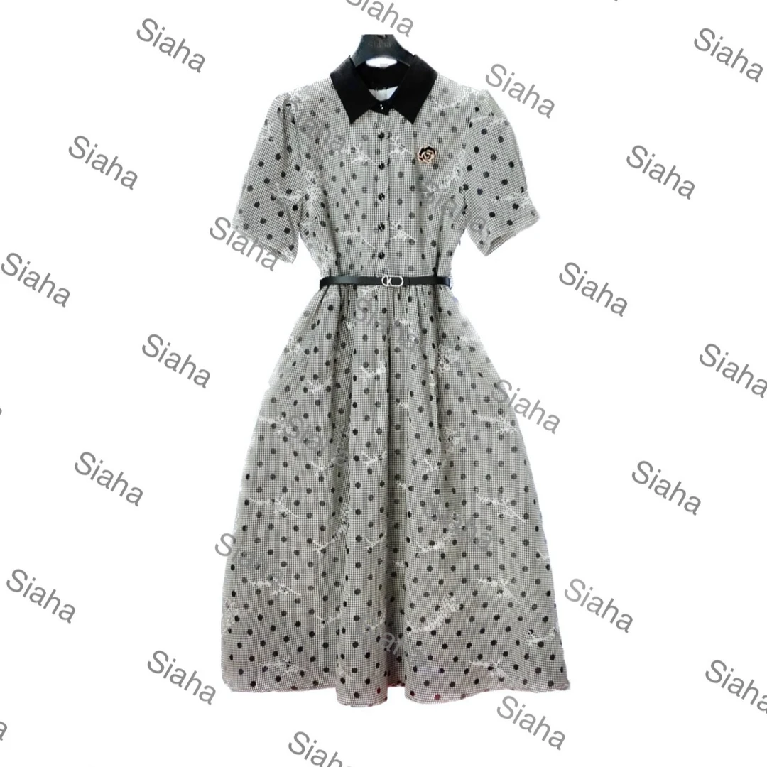 【人间白月光】Siaha轻奢高定连衣裙SH-QZ012