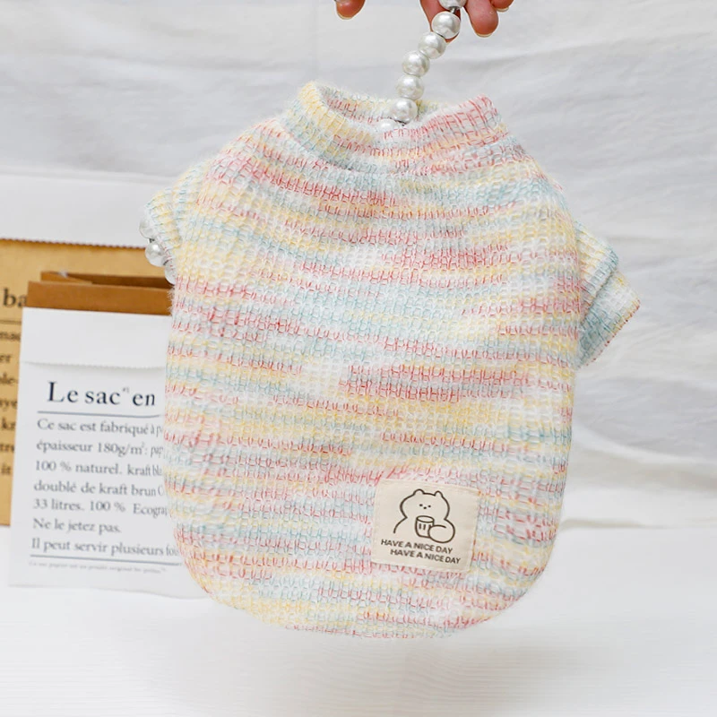 狗狗秋冬针织保暖衣服泰迪比熊博美小型幼犬宠物猫咪春秋薄款毛衣