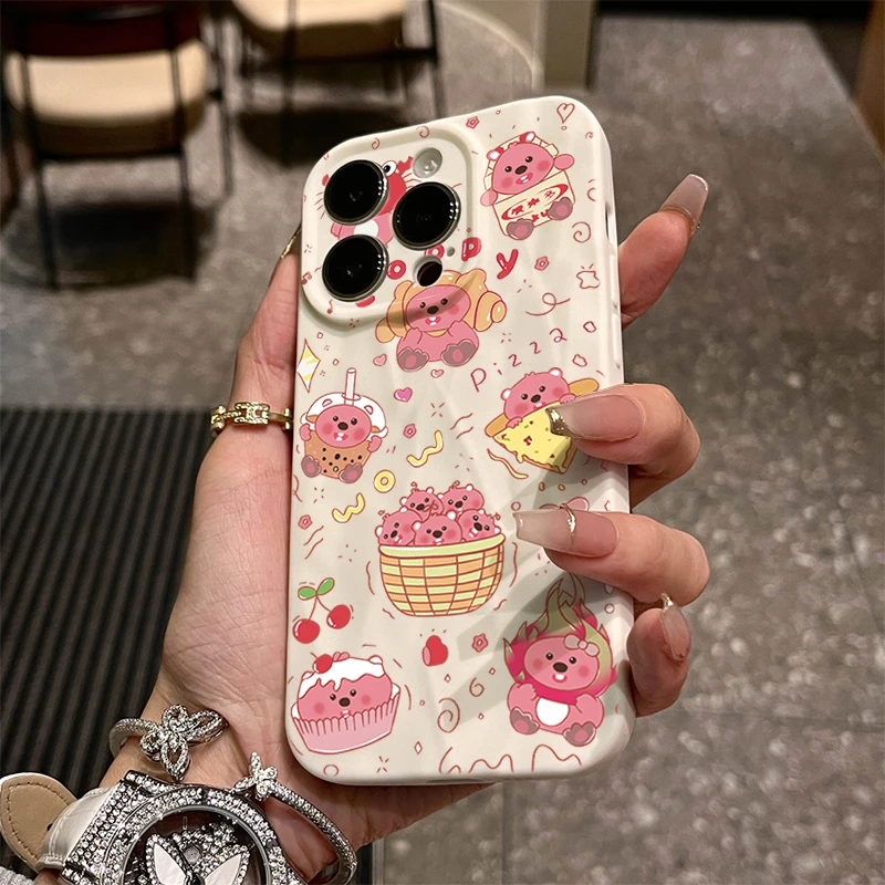 美食小海狸苹果iphone15新年手机壳14promax褶皱13pro高级12/11