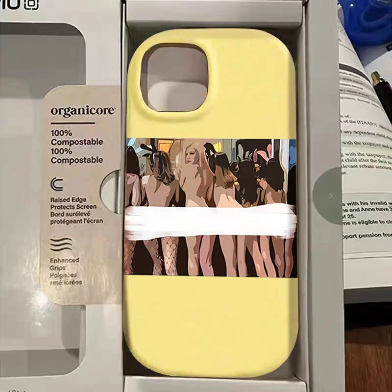 欧美女郎适用iphone15苹果手机壳14promax硅胶13_12创意11防摔XS