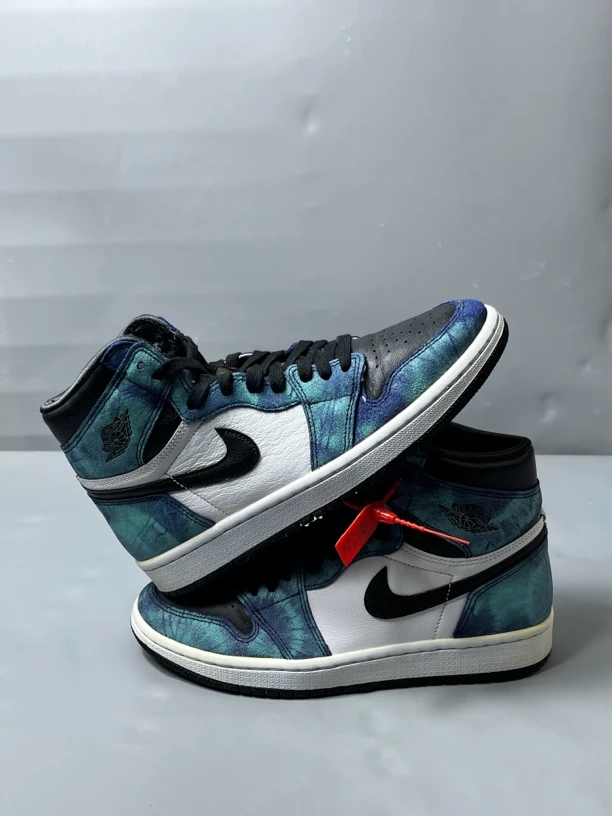 39码 95新/air jordan1扎染/板鞋 公价1489