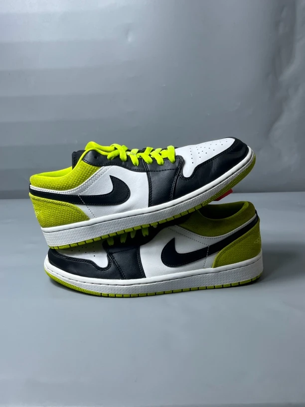 43码 95新/air jordan1荧光绿/板鞋 公价1269