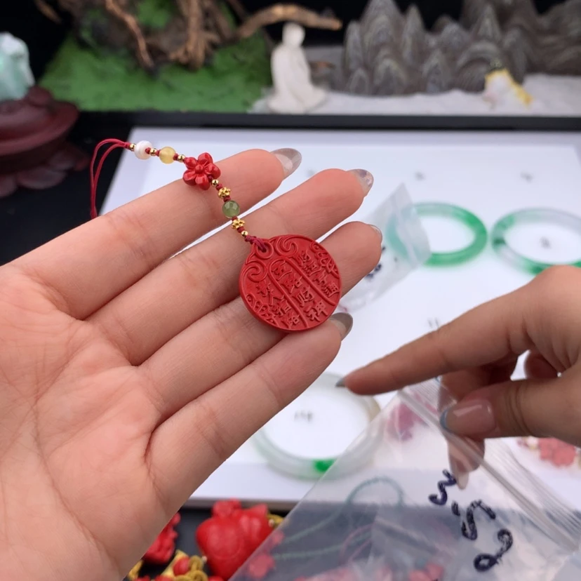 【闪购商品】查罗石朱砂合金