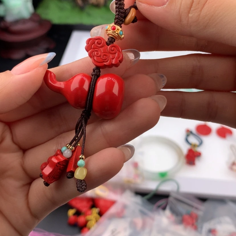 【闪购商品】查罗石朱砂合金