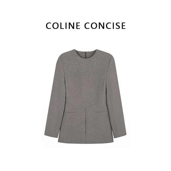COLINE CONCISE2024AW 小众设计感廓形西服1067#