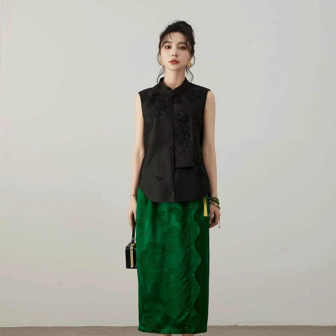 【丽公主专属】新款新中式国风马甲 |5693