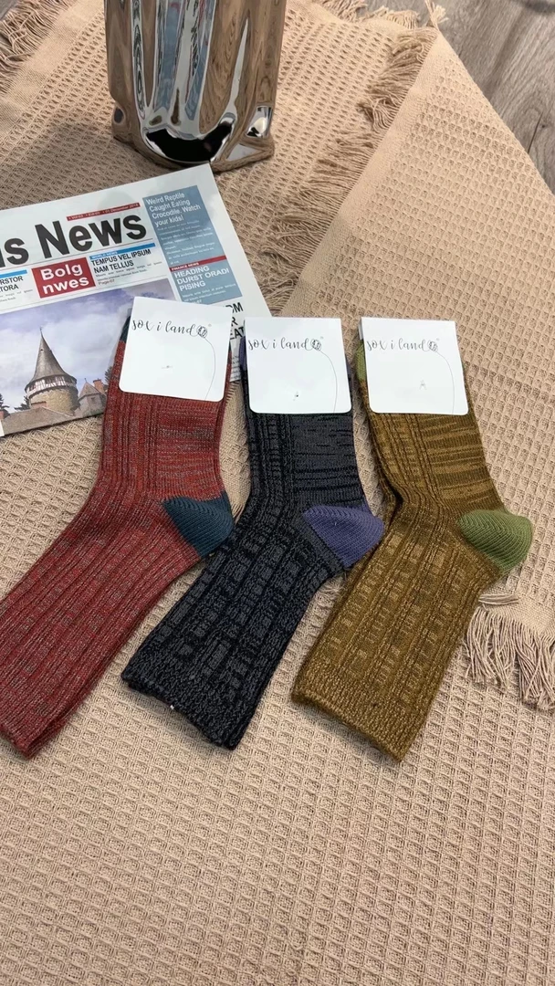 （3双装）小袜岛家羊毛袜