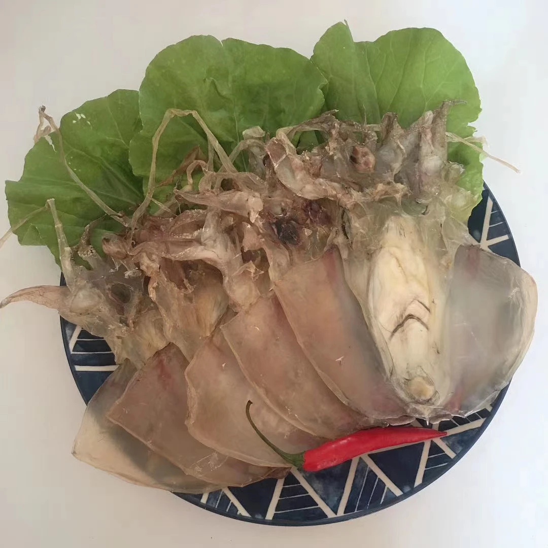 玉环特产淡晒无盐墨鱼鲞东海乌贼干500克一斤墨鱼干