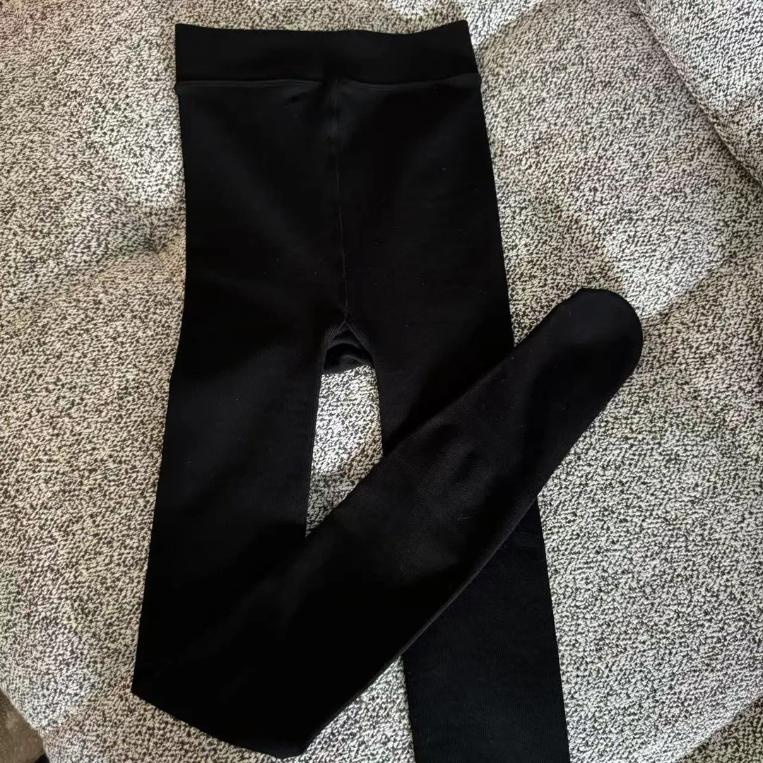 【大G精选】“漫画腿” 超弹力修身加厚显瘦修身连袜裤打底裤