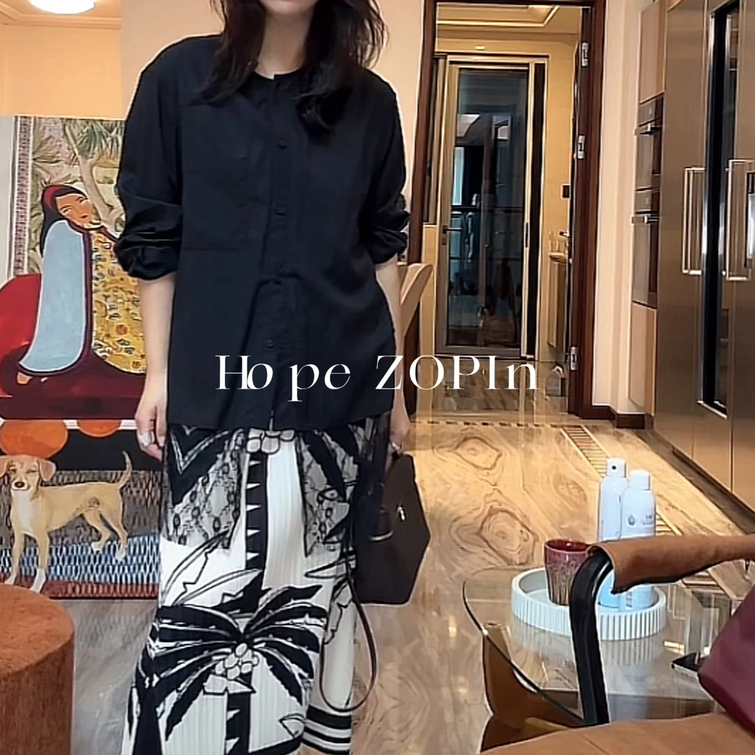 【大G精选】“浪漫碰撞” 法式设计感蕾丝拼接衬衫双色