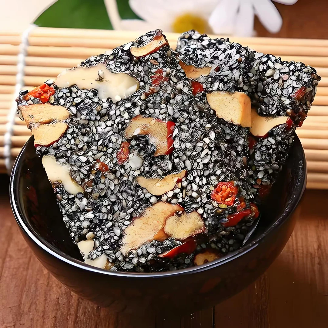 高山   农家  黑芝麻核桃糕