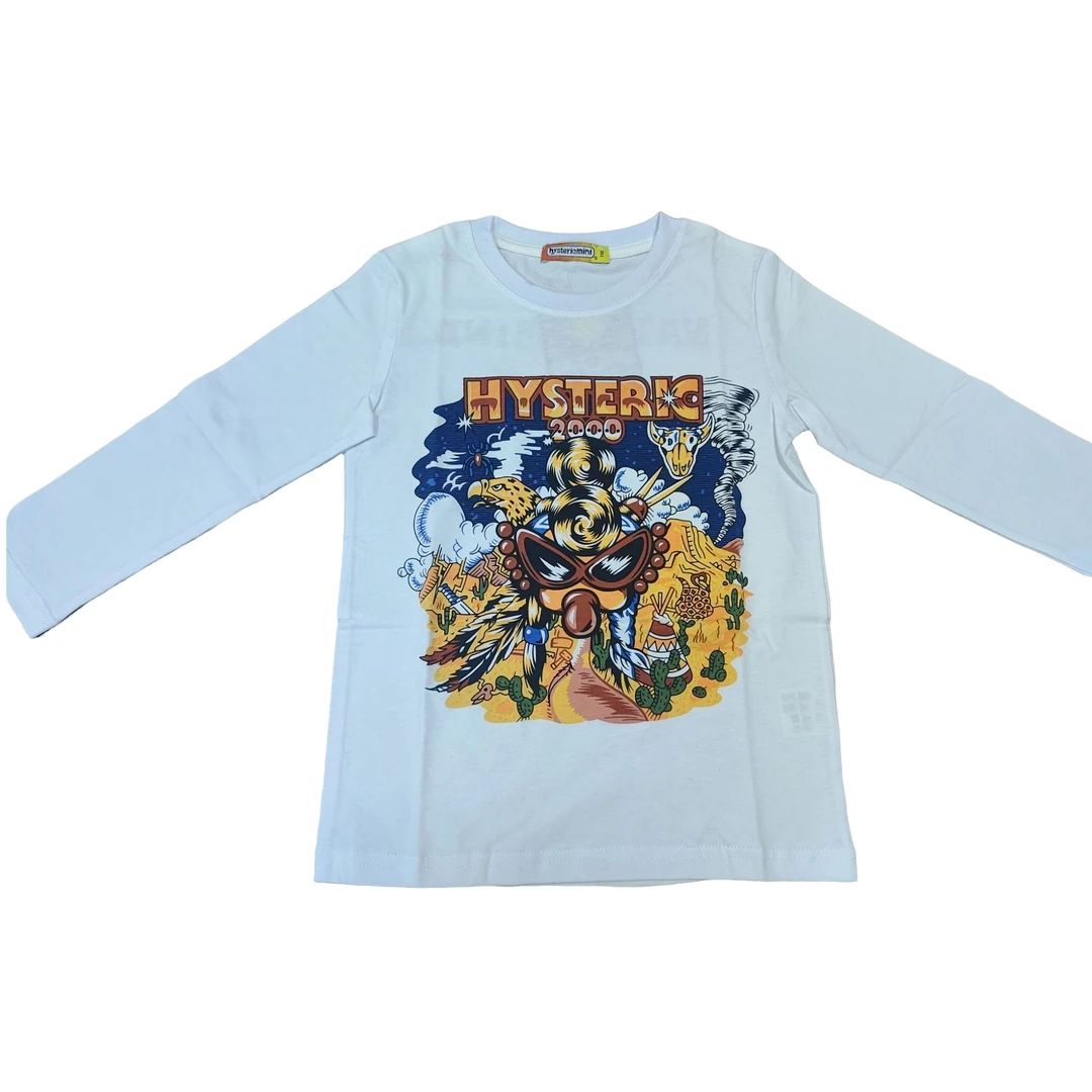 印第首领长袖T恤白色