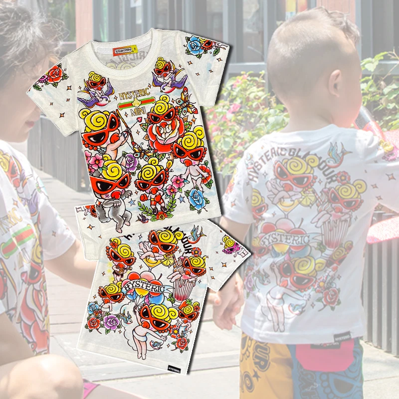 （夏季款清货）高定丘比特儿童短袖T恤