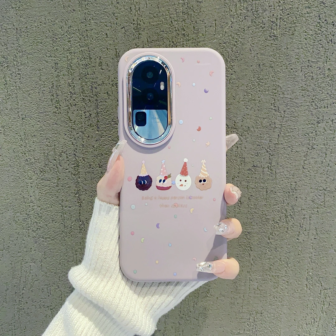 （OPPOReno10系列）银镜小胖墩适用OPPOReno10/Reno10Pro手机壳