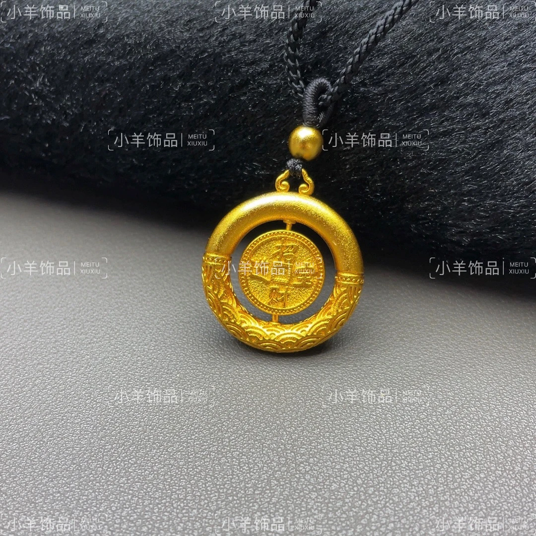 招财进宝时来运转吊坠毛衣链小羊甄选