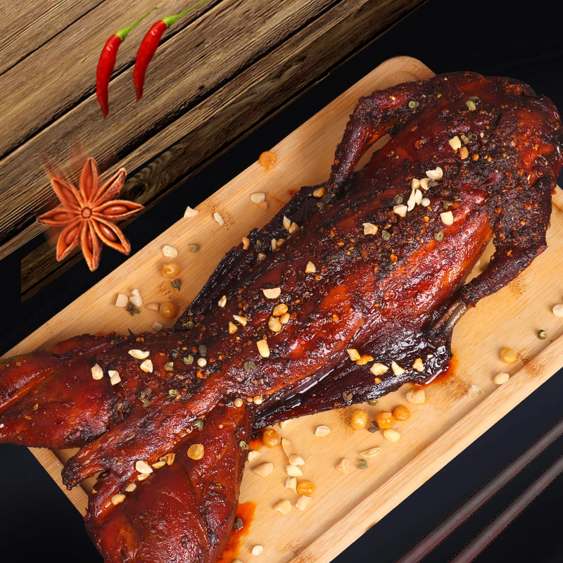手撕烤兔真空包装开袋即食香辣优选小吃零食冷吃兔麻辣