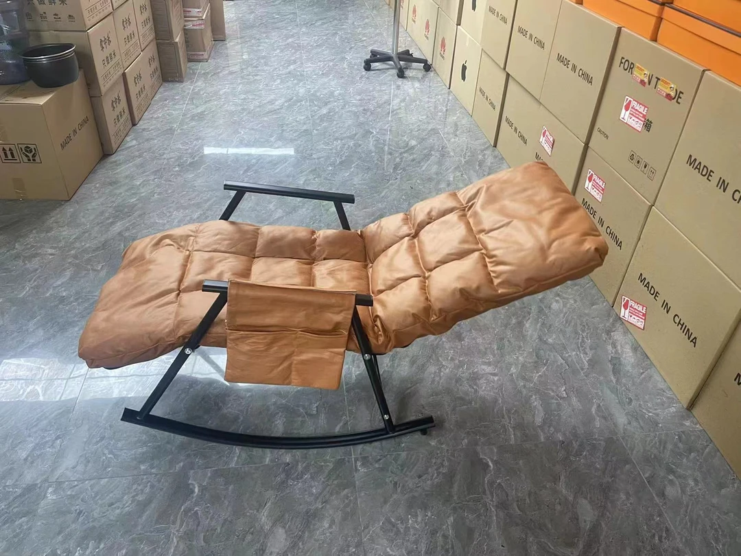 懒人摇摇椅躺椅客厅折叠椅子阳台休闲椅可躺坐卧室午睡椅子阳台椅