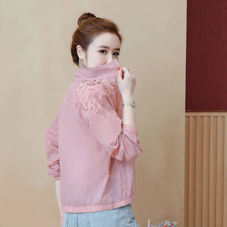 防晒衣2025新款女长袖韩版洋气女士薄款外套防紫外线透气空调衫