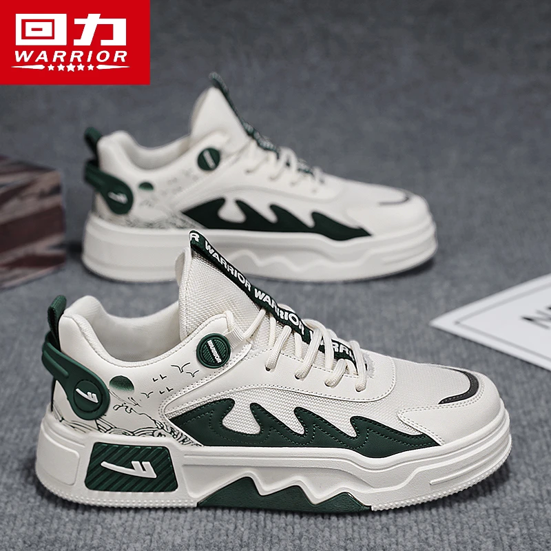 回力男鞋新款春季青少年百搭潮流网面学生板鞋男士软底耐磨休闲鞋