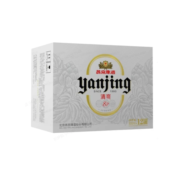 YANJING BEER/燕京啤酒清爽6000ml(500ml*12罐)