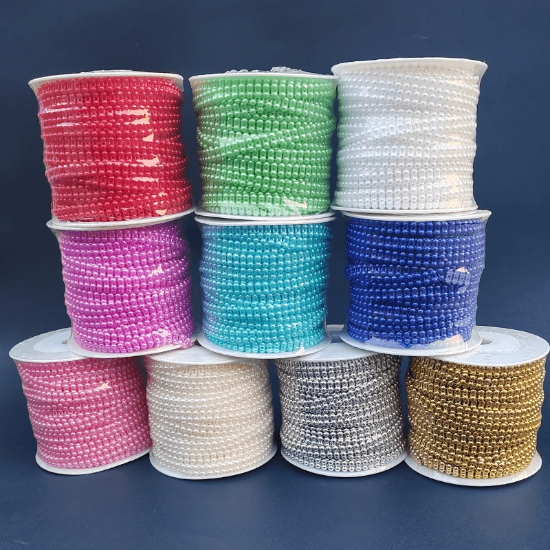 双排珠8mm手工DIY配饰装饰手工配件