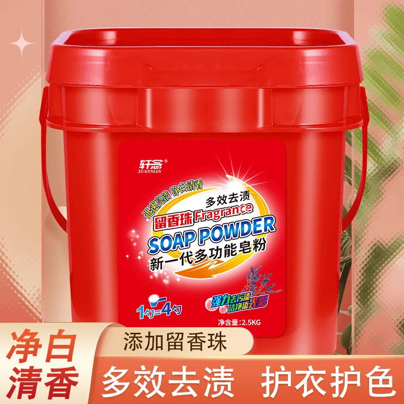 国货轩念皂粉多功能留香洗衣粉去污洗衣粉家用持久香氛除螨去渍