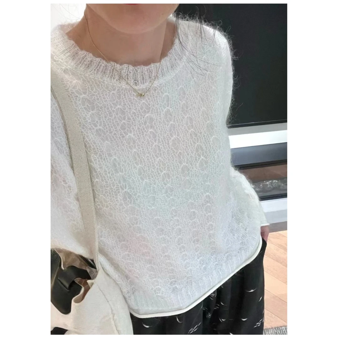 【翩若惊鸿】时尚慵懒秋季羊毛衫#0097