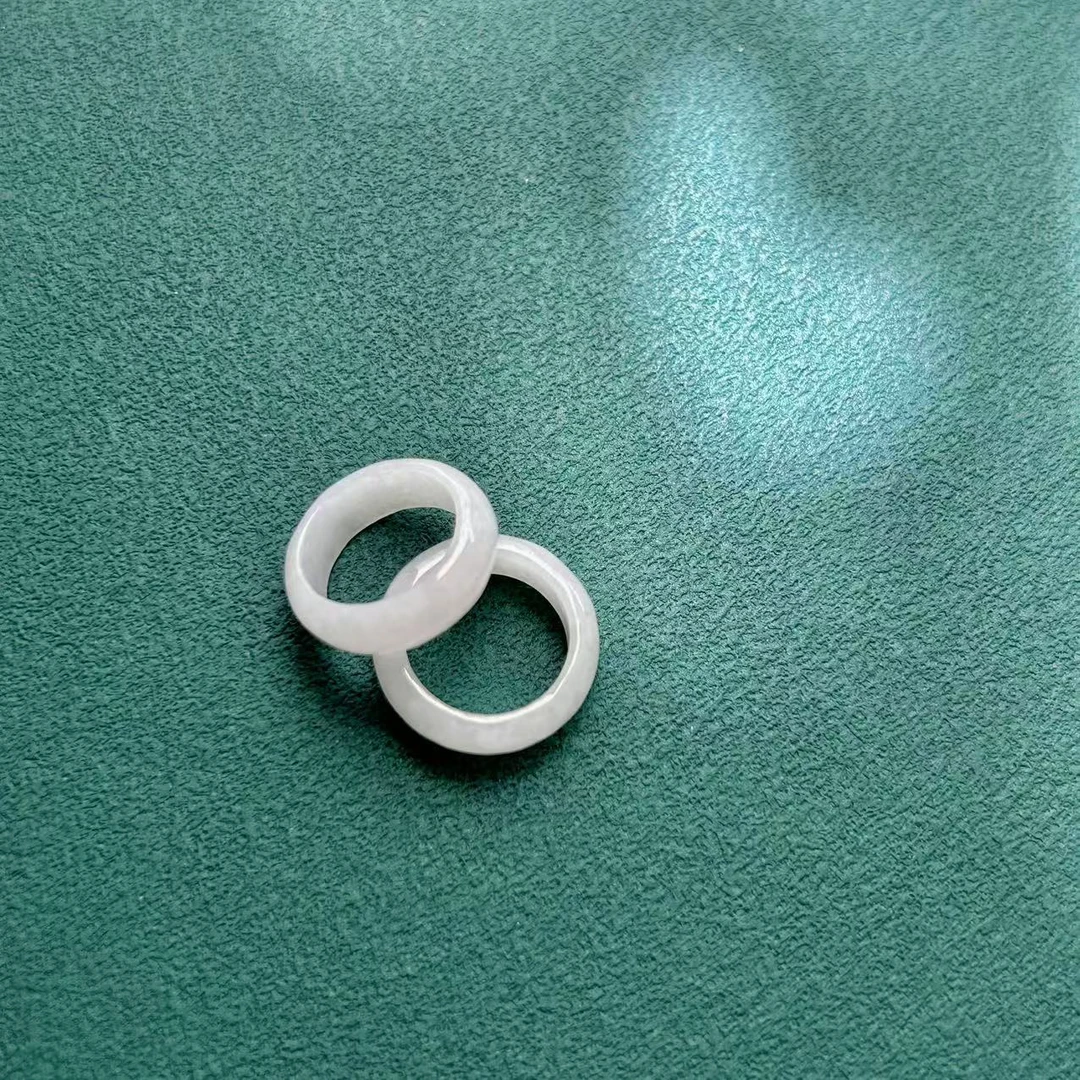 非金属仿水晶吊坠 小静折扣~EM242L  单个圆环跑圈 多样化发其一