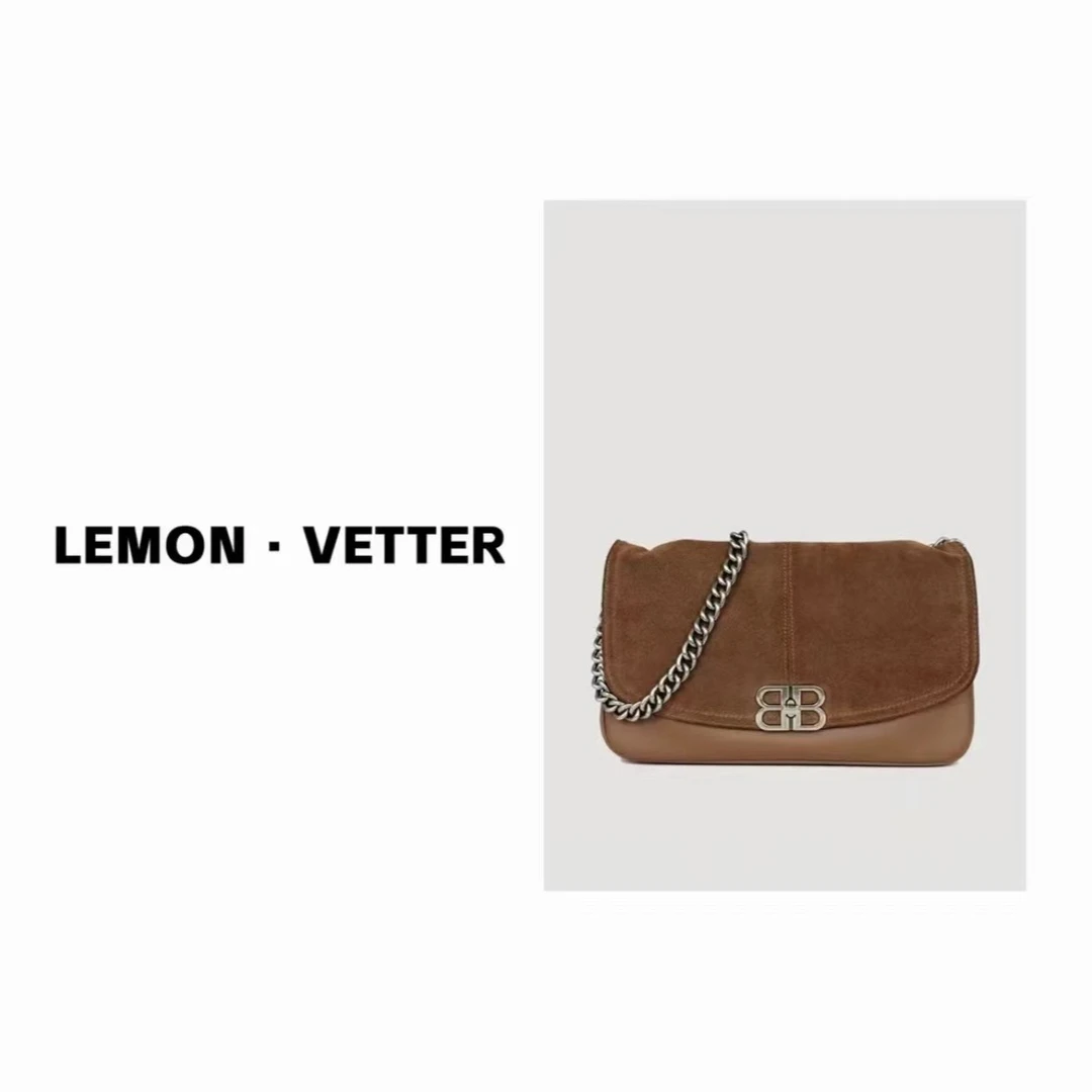 【Lemon Vetter雷蒙威特】轻奢撞色美拉德风单肩包包