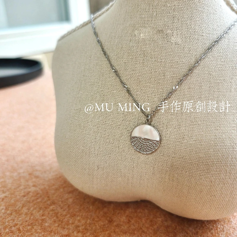 钛钢项链 【银河之梦】项链气质百搭复古古风法式小众简约手作手工