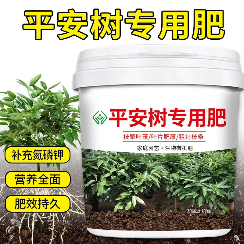 【平安树专用肥料】绿植室内盆栽家用营养型生根花肥颗粒缓释肥料
