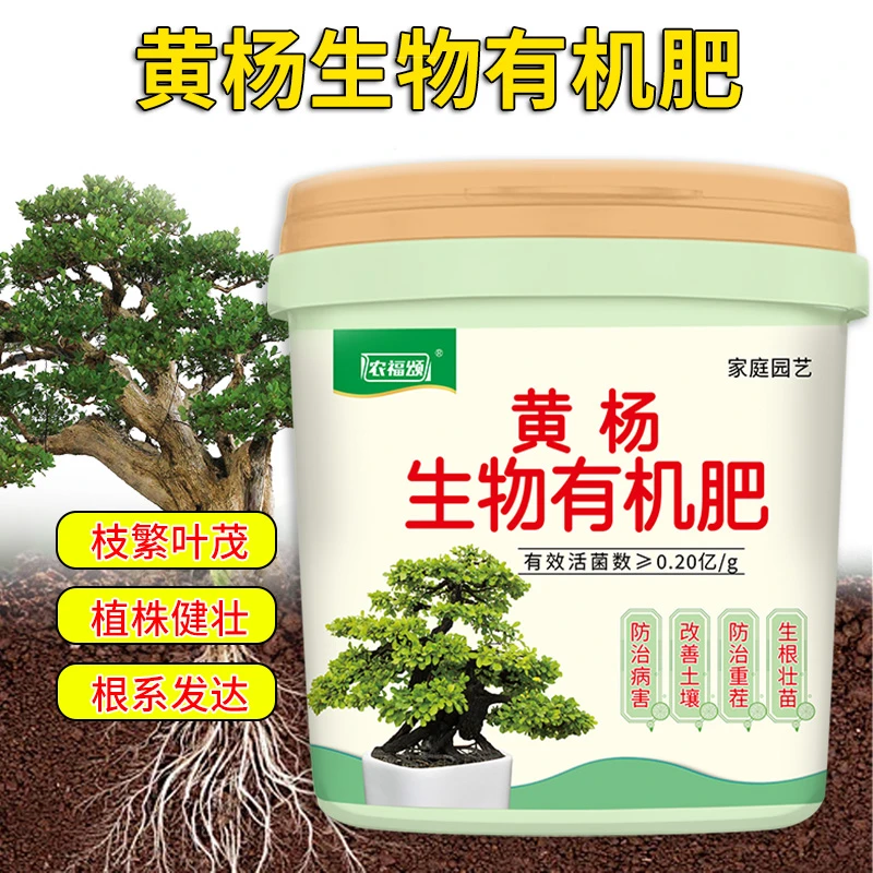 农福颂黄杨专用肥料造型家用盆栽雀舌黄杨木桩通用型颗粒缓释肥