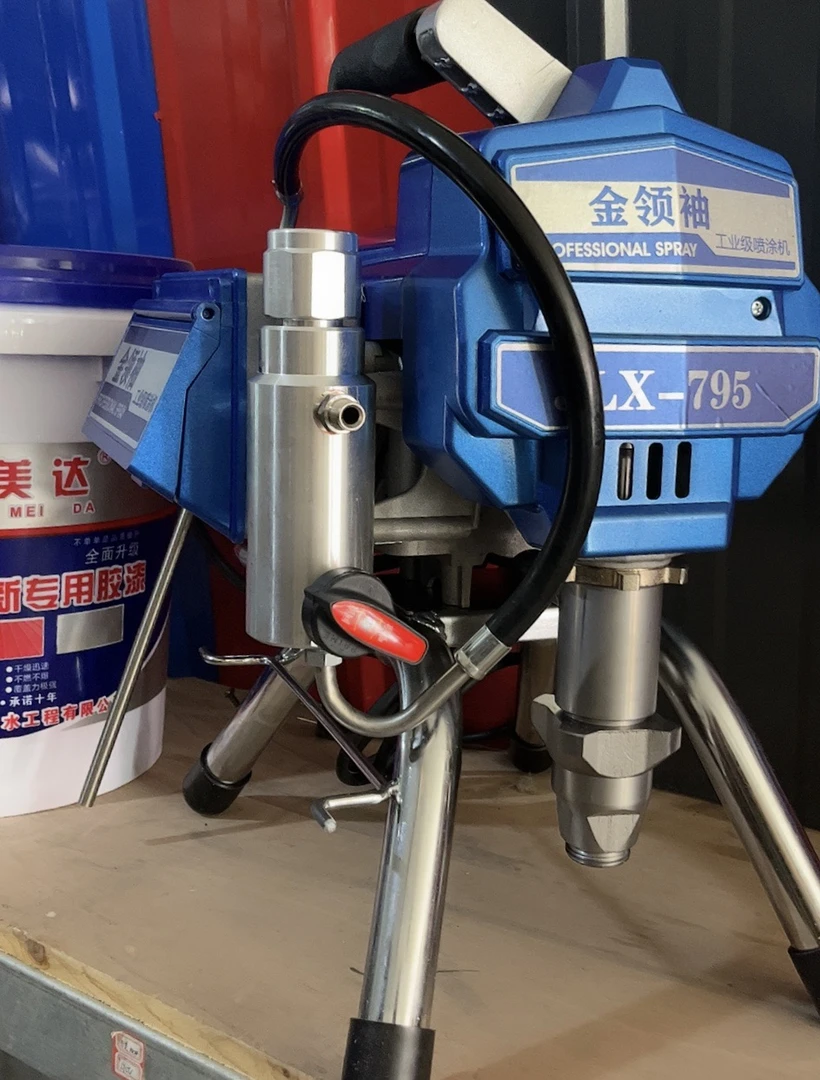 795柱赛式彩钢瓦翻新专用喷涂机，关枪停机