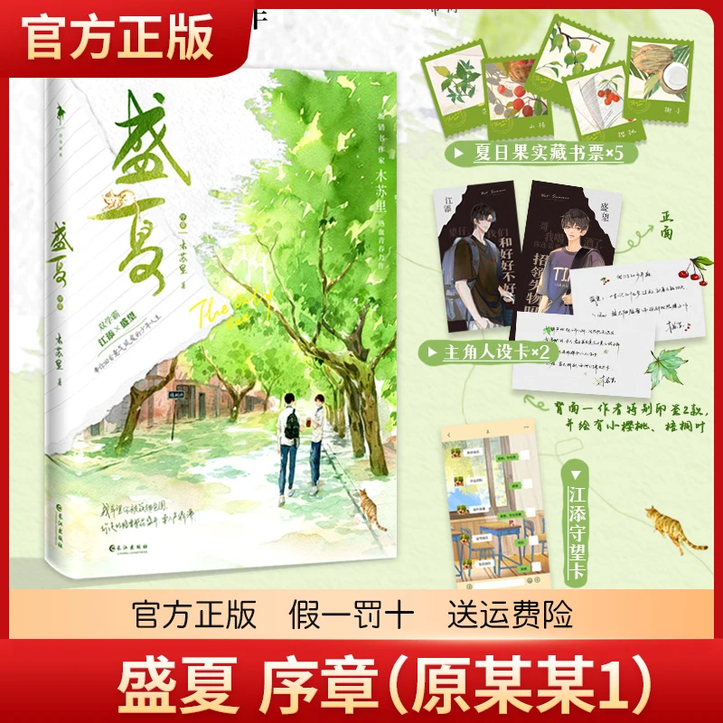 盛夏 序章 盛夏实体书 盛夏 某某1某某2 木苏里