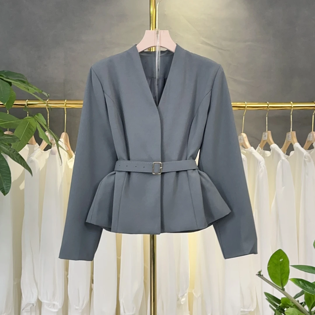 【现货】【RG2581】2024年秋冬新款时尚气质百搭减龄显瘦外套