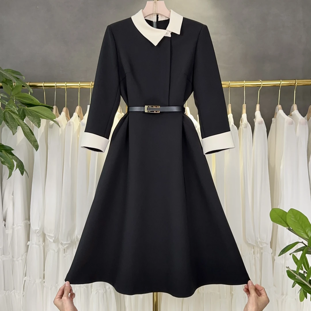 【现货】【RG2167】2024年秋冬新款时尚气质百搭减龄显瘦女装连衣裙