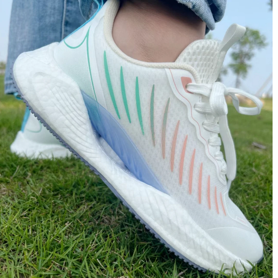 女款运动鞋休闲百搭轻便舒适时尚网面运动跑鞋情侣夏季QQ