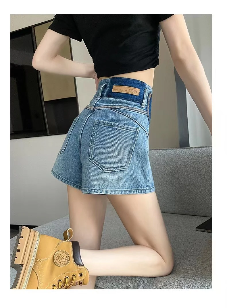 201/250破洞复古百搭直筒显瘦时尚休闲宽松春秋美式高街ins拖地裤