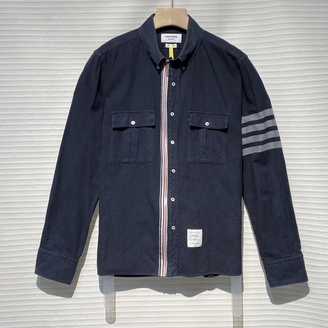 Thom Browne/TB 条纹 时尚休闲 外套/4码/95+新/XG-Y14382