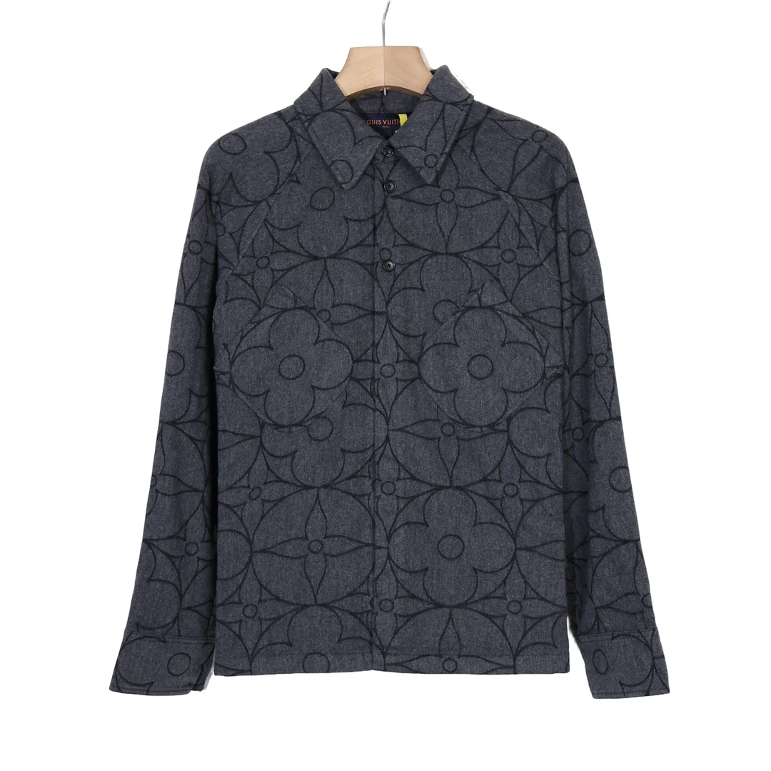 Louis Vuitton/路易威登 LV 印花 衬衫/S码/95+新/XG-Y19830